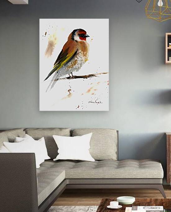 Goldfinch Bird by Eugenia Gorbacheva