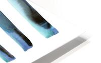 Abstract sea stripe HD Metal print