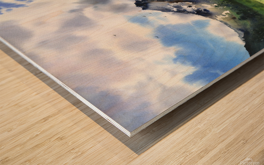 Mount Arkhyz 4 Wood print