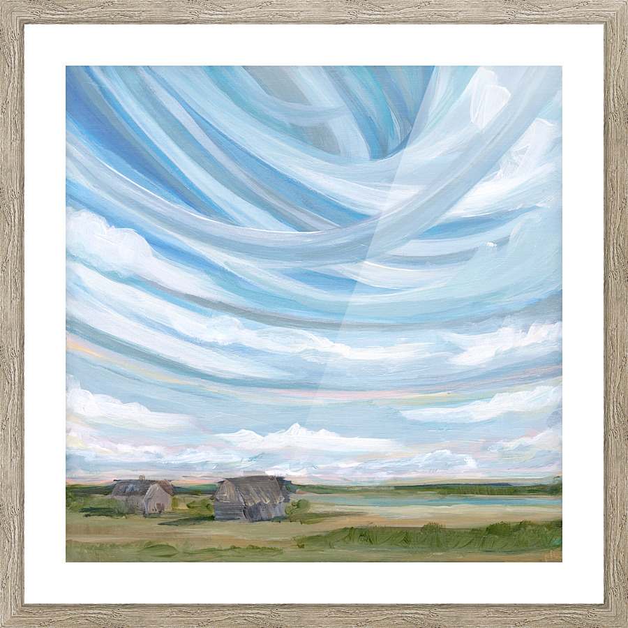 Familiar Roads Picture Frame Printing