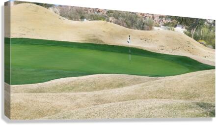 Winter Golf Canvas Print