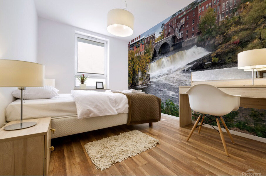 Middlebury Falls Mural print