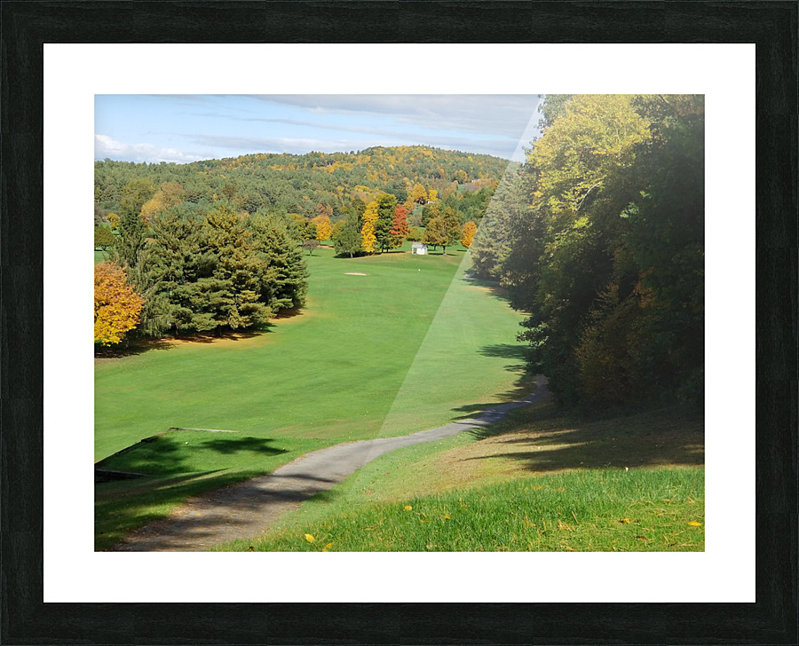 Vermont Golf Picture Frame print