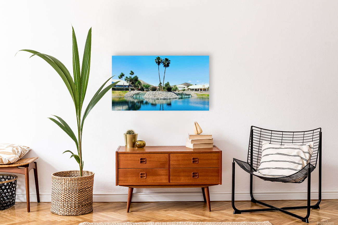 Island Palms Reproduction