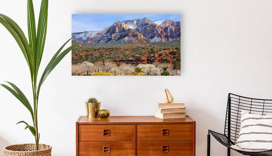Sedona Snow-Caps Reproduction