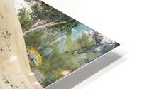Winter Golf HD Metal print