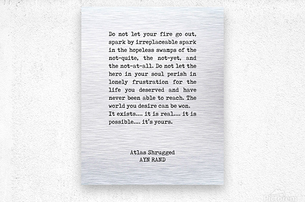 Ayn Rand Quote - Atlas Shrugged