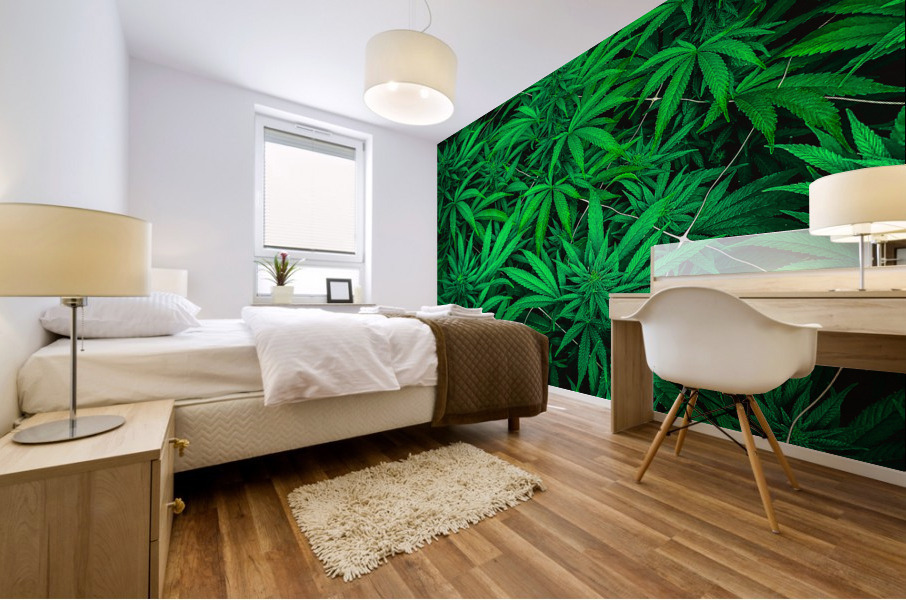 Ganja Pharma Mural print