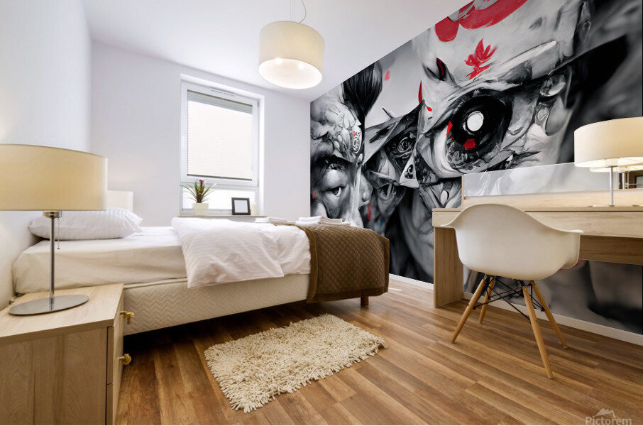 Two brothers Mural print