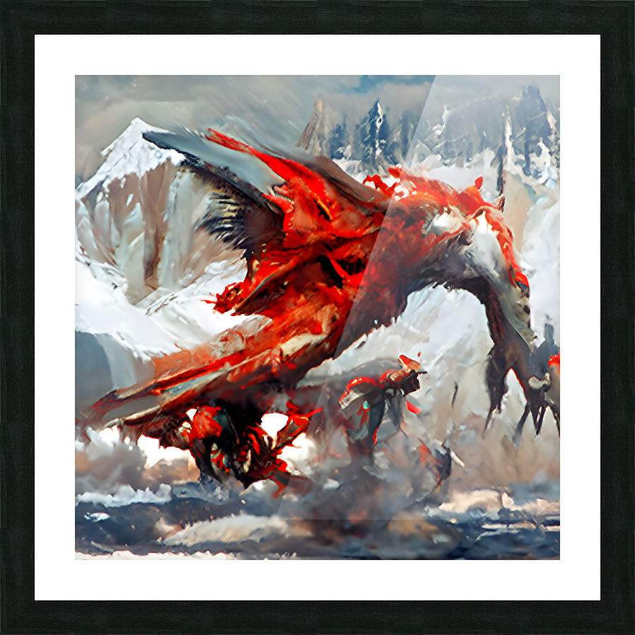 reddragon Picture Frame print