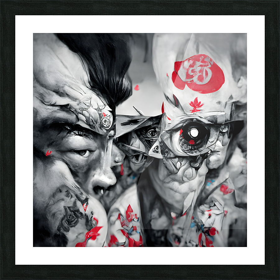 Two brothers Picture Frame print