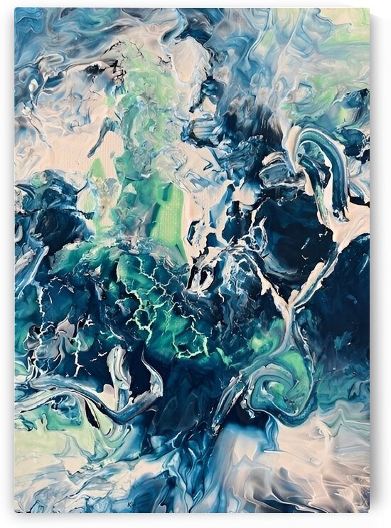 Abstract pour 1 Kim by Kim Ackerman