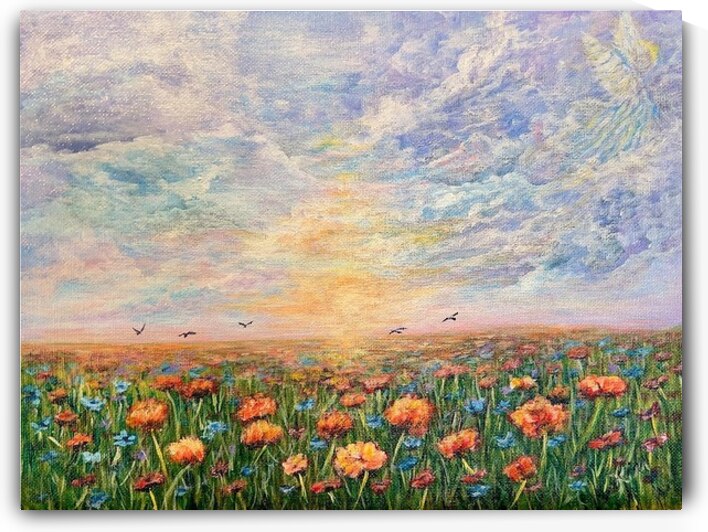Field of Poppies by Kim Ackerman