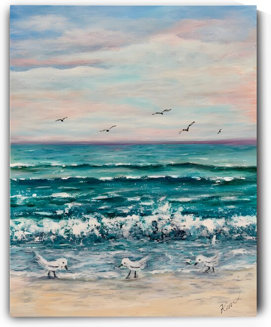 Sandpiper Beach 2 by Kim Ackerman