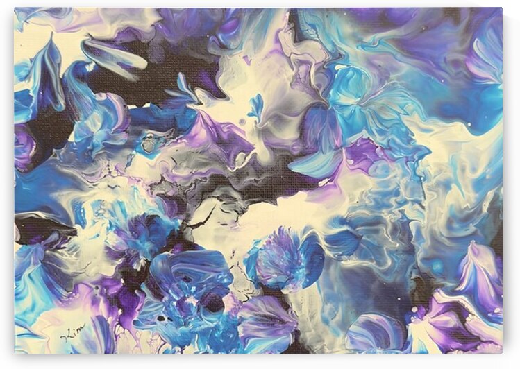Purple flowers by Kim Ackerman
