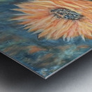 Sunflowersacrylic1 Metal print