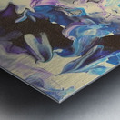 Purple flowers Metal print