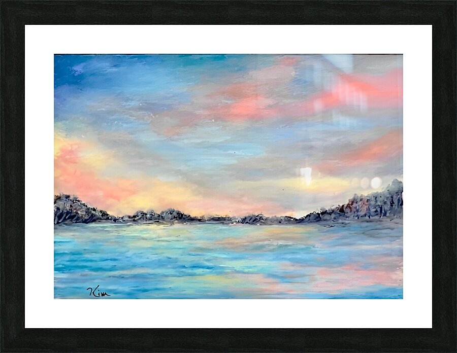 Peace  Joy Kim Picture Frame print