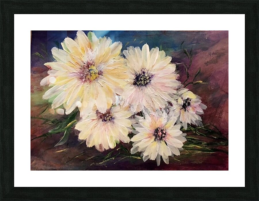 Daisies Picture Frame print