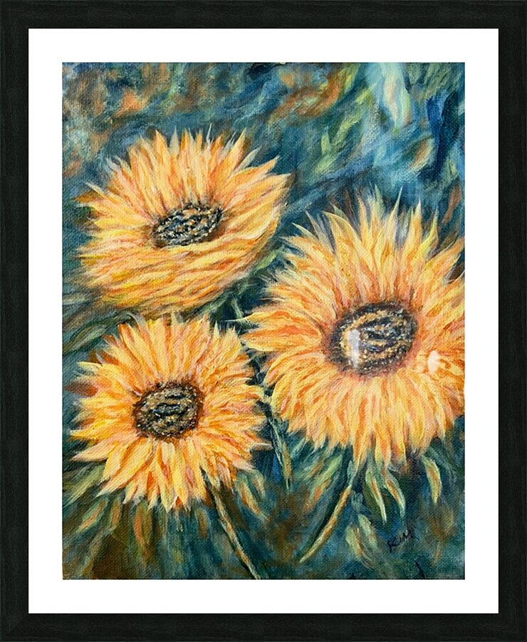 Sunflowers Picture Frame print