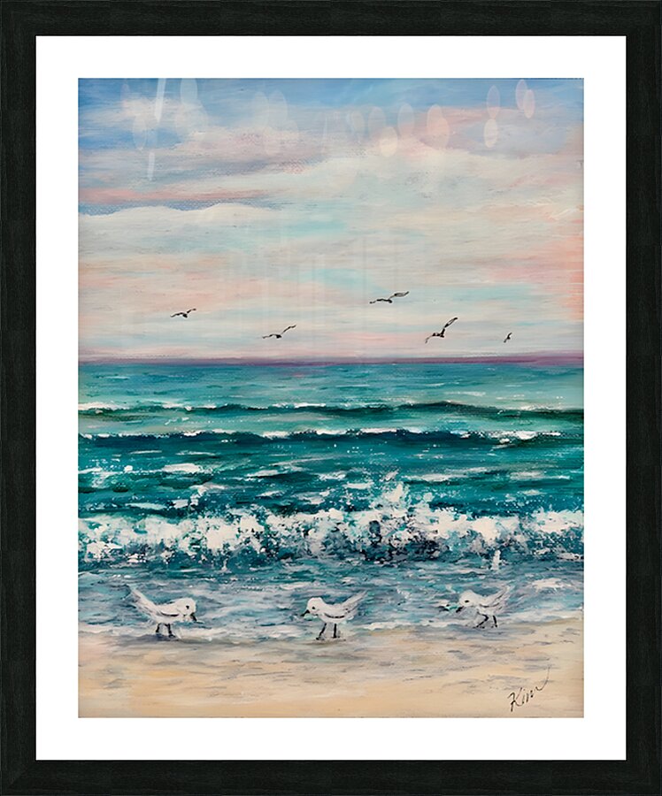 Sandpiper Beach 2 Picture Frame print