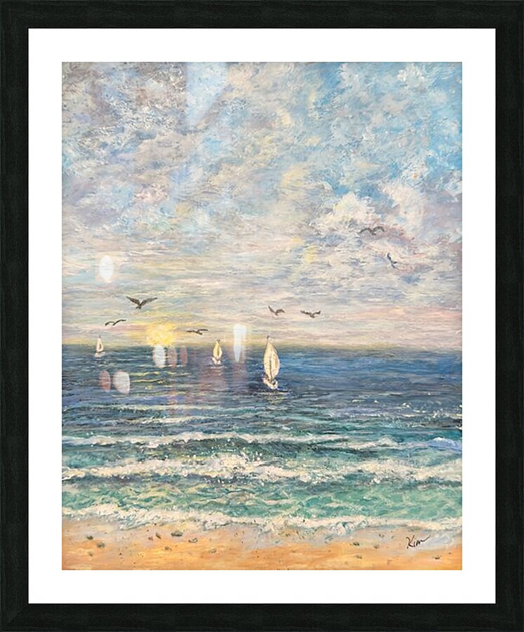 Sailing Picture Frame print