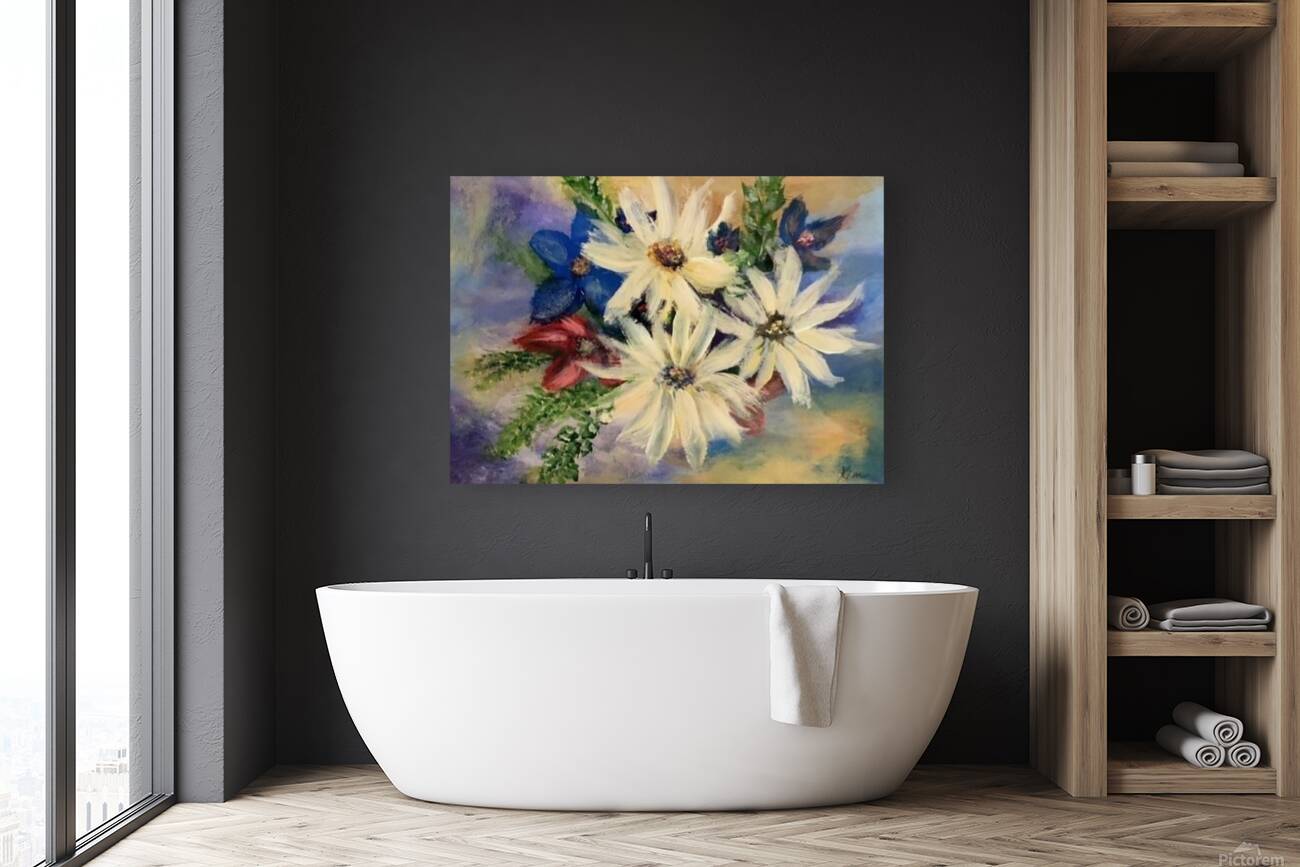 3 Daisies Reproduction