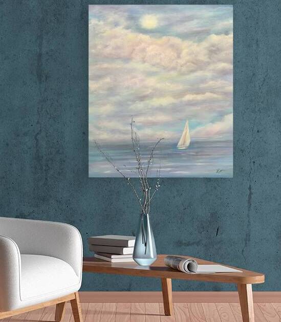 Billowing Clouds by Kim Ackerman