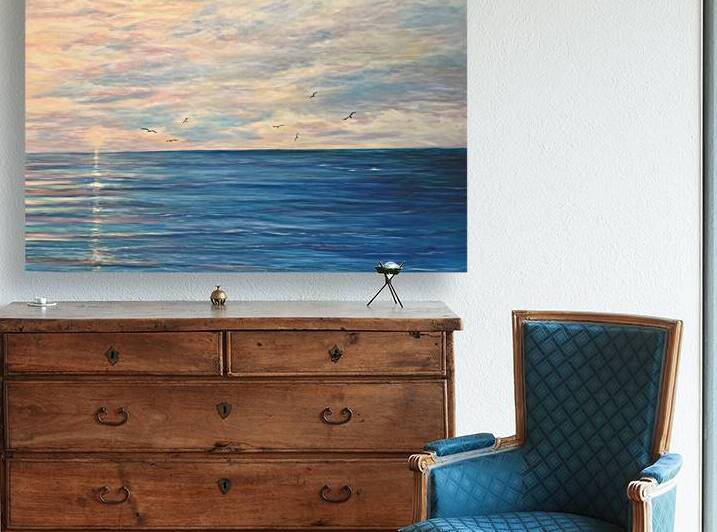 Sunset Beach Kim by Kim Ackerman