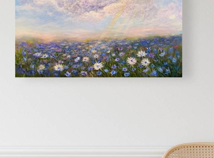 Field of Daisies Kim by Kim Ackerman