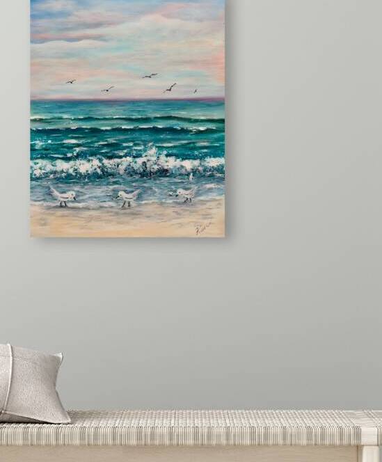 Sandpiper Beach 2 by Kim Ackerman