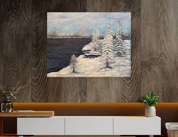 Winterlake by Kim Ackerman