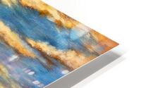 Orange Sunset HD Metal print