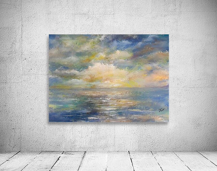 Lake Clouds Wall Preview