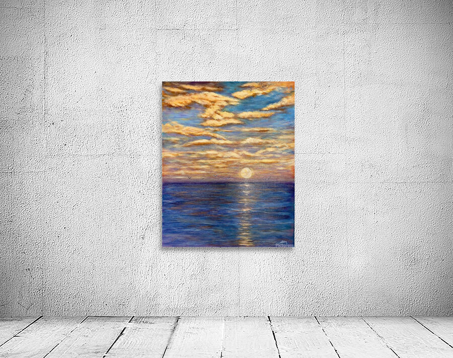 Orange Sunset Wall Preview