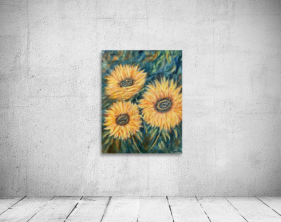 Sunflowers Wall Preview