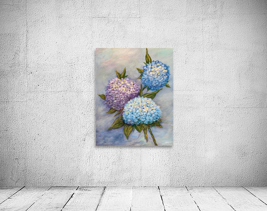 Hydrangea Wall Preview