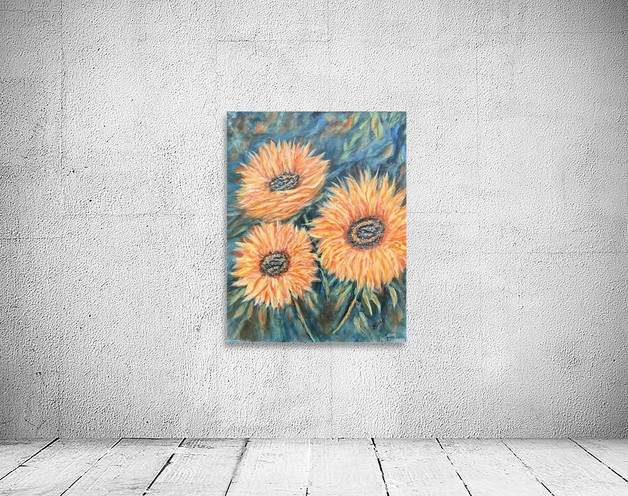 Sunflowersacrylic1 Wall Preview