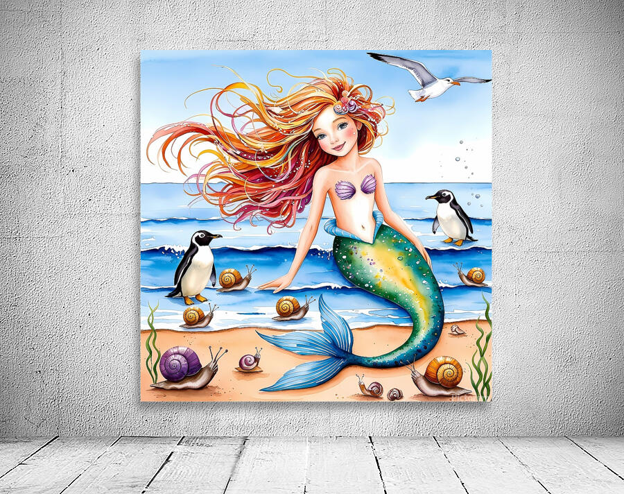The Mermaid Wall Preview
