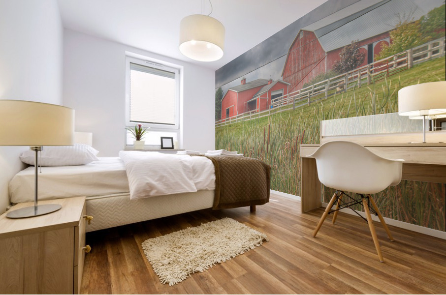 0033 - Past Meets Present Mural print