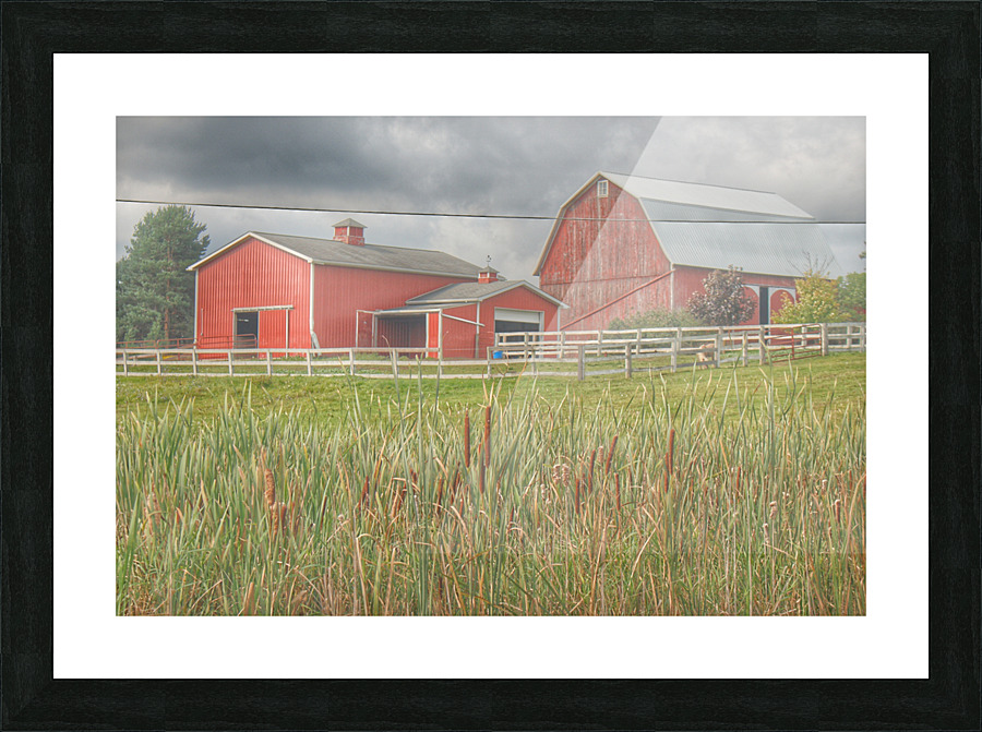 0033 - Past Meets Present Picture Frame print