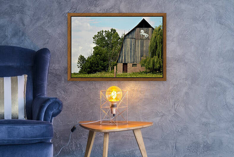 0017   Hassler Lake Road Horse Barn  0017 BAR 080217 1159A  by Sheryl L Sutter
