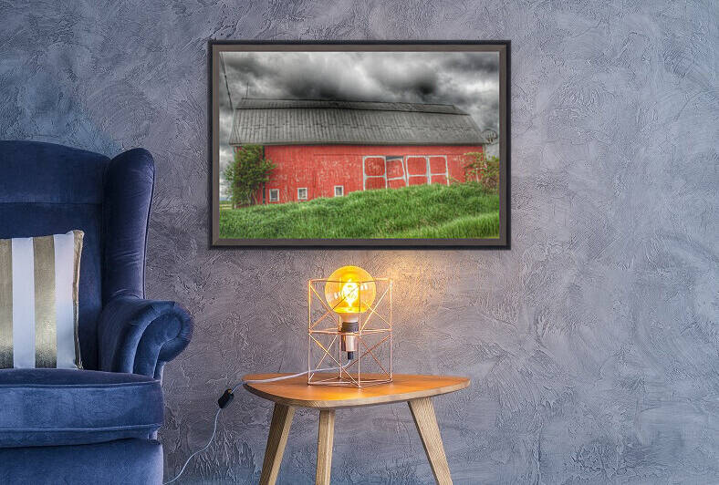0048   Stanley Road Red II  0048 BAR 052217 0901A  by Sheryl L Sutter