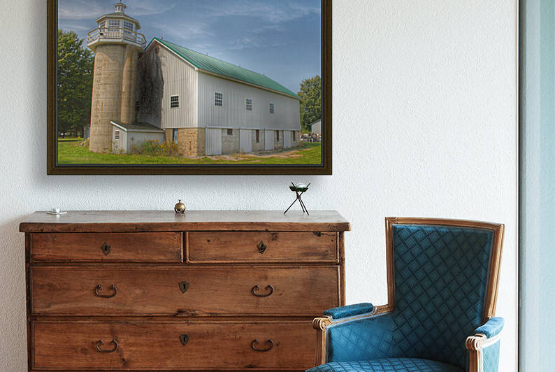 0075   Phelps Road Lighthouse Barn II  0075 BAR 091117 0219P  by Sheryl L Sutter