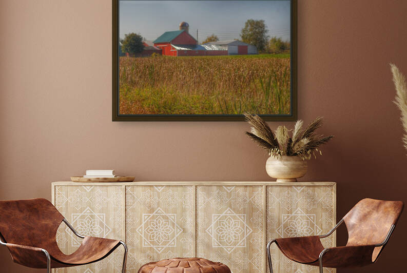 0092   Oak Road Red Farm  0092 BAR 092617 1143A  by Sheryl L Sutter