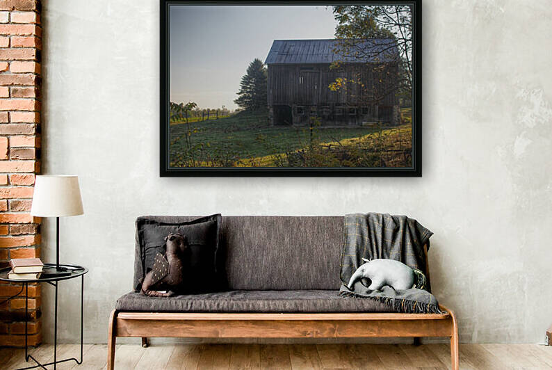 0087   Summers Road Old Grey I  0087 BAR 092617 0924A  by Sheryl L Sutter