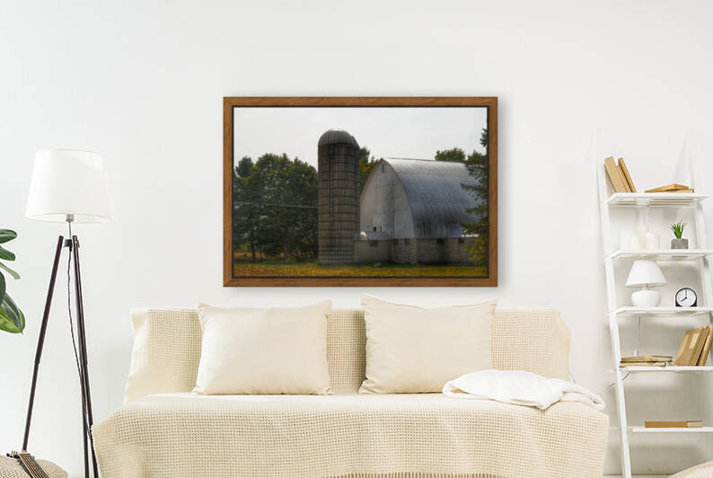 0071   Grey Quanset Barn  0071 BAR 091117 0241P  by Sheryl L Sutter