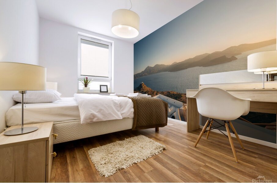 Plaka Greece Mural print