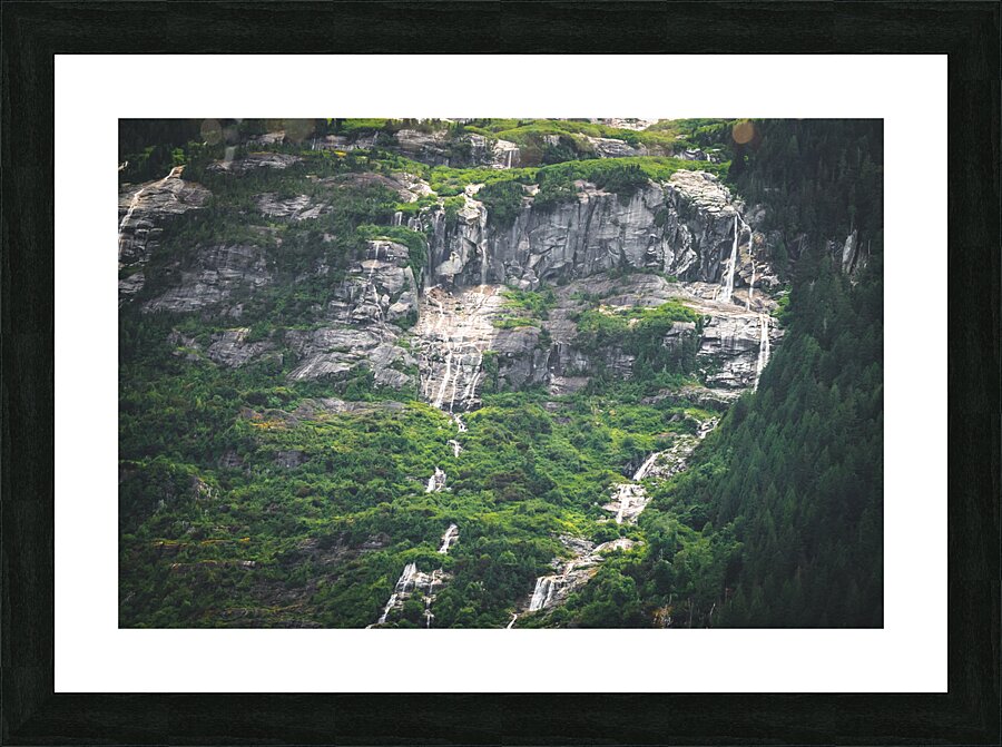 Squamish Waterfalls  3 Picture Frame print