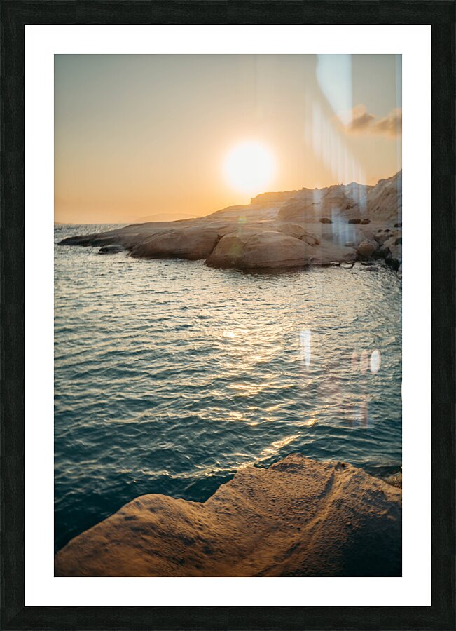 Sarakinikio Sunrise Picture Frame print